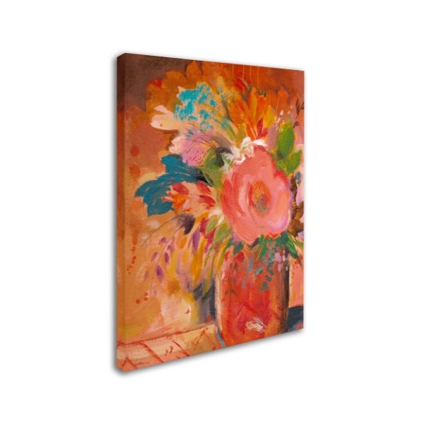 Sheila Golden 'Copper Vase 3' Canvas Art,14x19